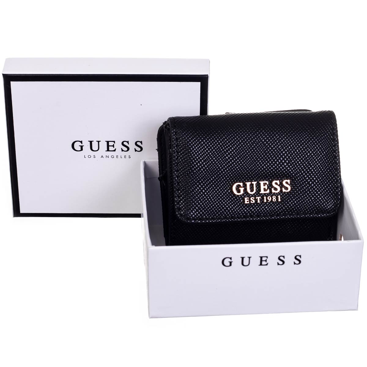 Černá dámská malá peněženka Guess Laurel - Dámské