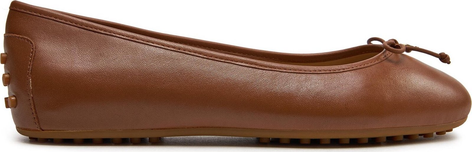 Baleríny Lauren Ralph Lauren 802927941004 Deep Saddle Tan