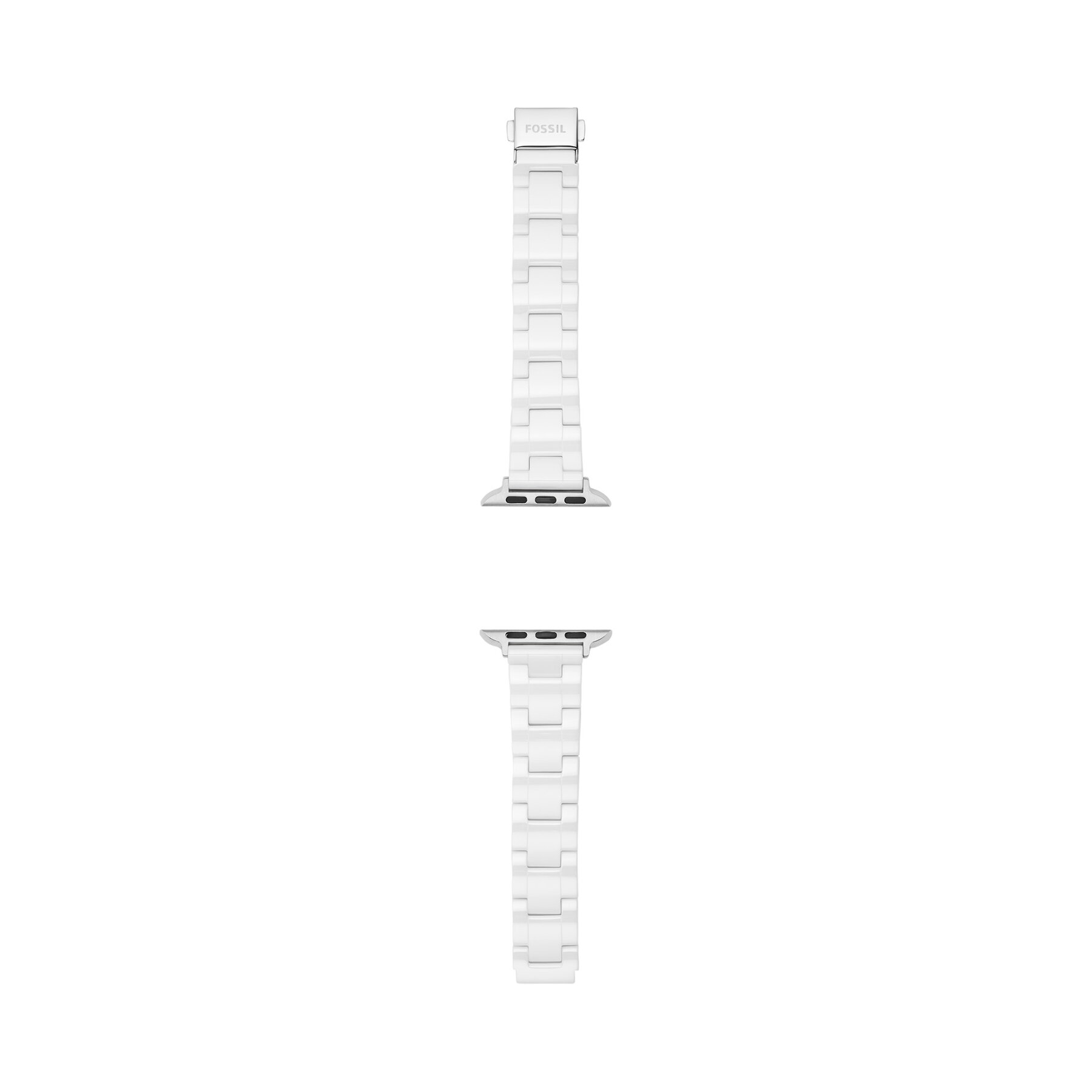 Vyměnitelný pásek do hodinek Apple Watch Fossil S380005 Silver