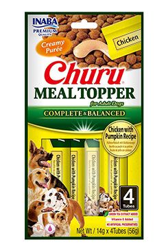 Churu Dog Meal Topper Chicken With Pumpkin Recipe4x14g