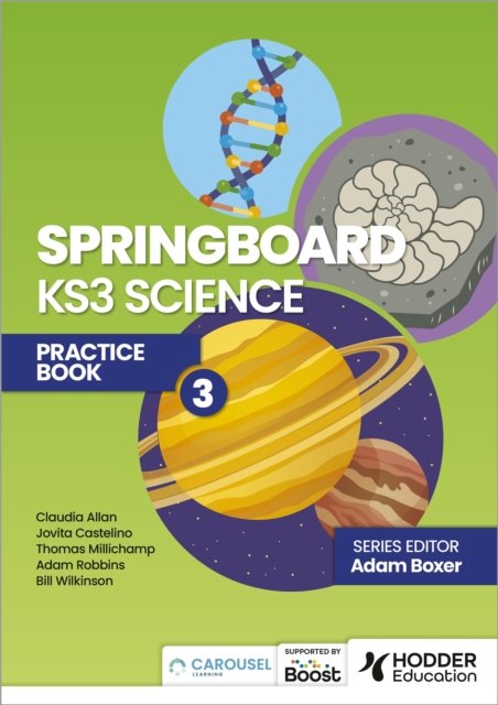 Springboard: KS3 Science Practice Book 3 (Boxer Adam)(Paperback / softback)