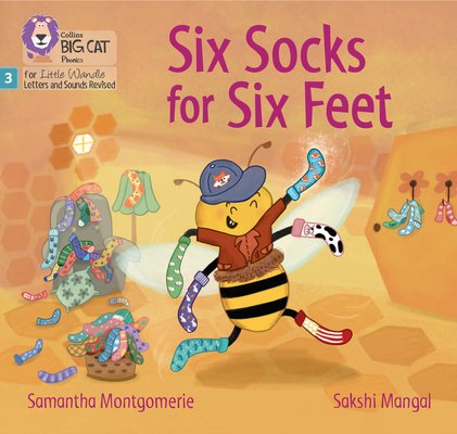 Six Socks for Six Feet: Phase 3 Set 1 (Mangal Sakshi)(Paperback)