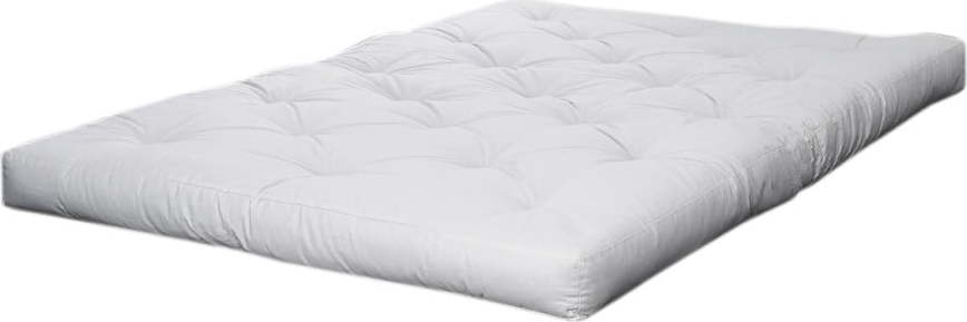 Bílá středně tvrdá futonová matrace 90x200 cm Coco – Karup Design
