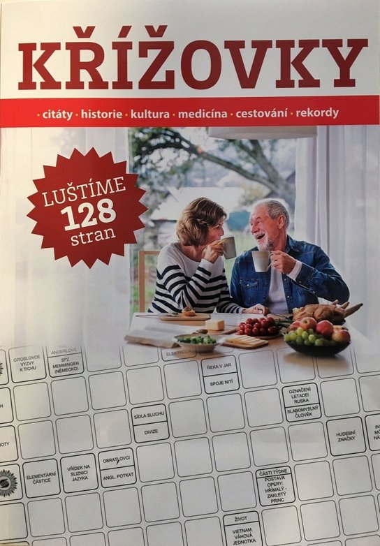 Křížovky luštíme 128 stran