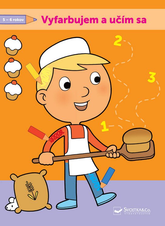 Vyfarbujem a učím sa 5 - 6 rokov