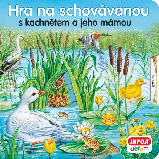 Hra na schovávanou s kachnětem a jeho mámou