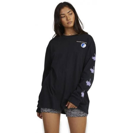 Triko Rvca Paradise Relaxed L/S Wms - Černá - L