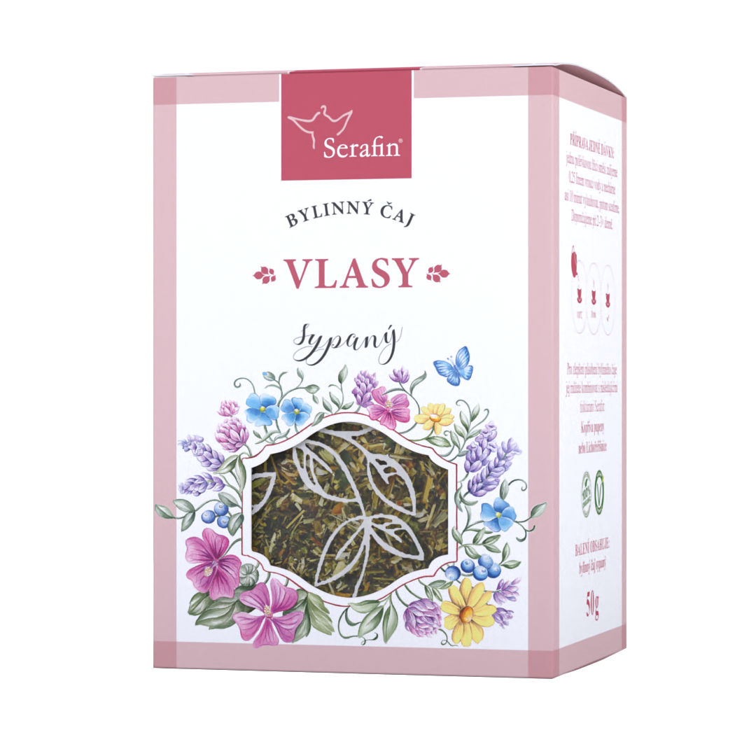SERAFIN Serafin Vlasy – sypaný čaj 50 g