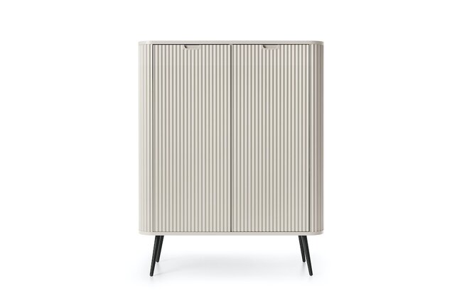 PIASKI Moderní komoda ZOOP  K103, cashmere 103x129x39 cashmere