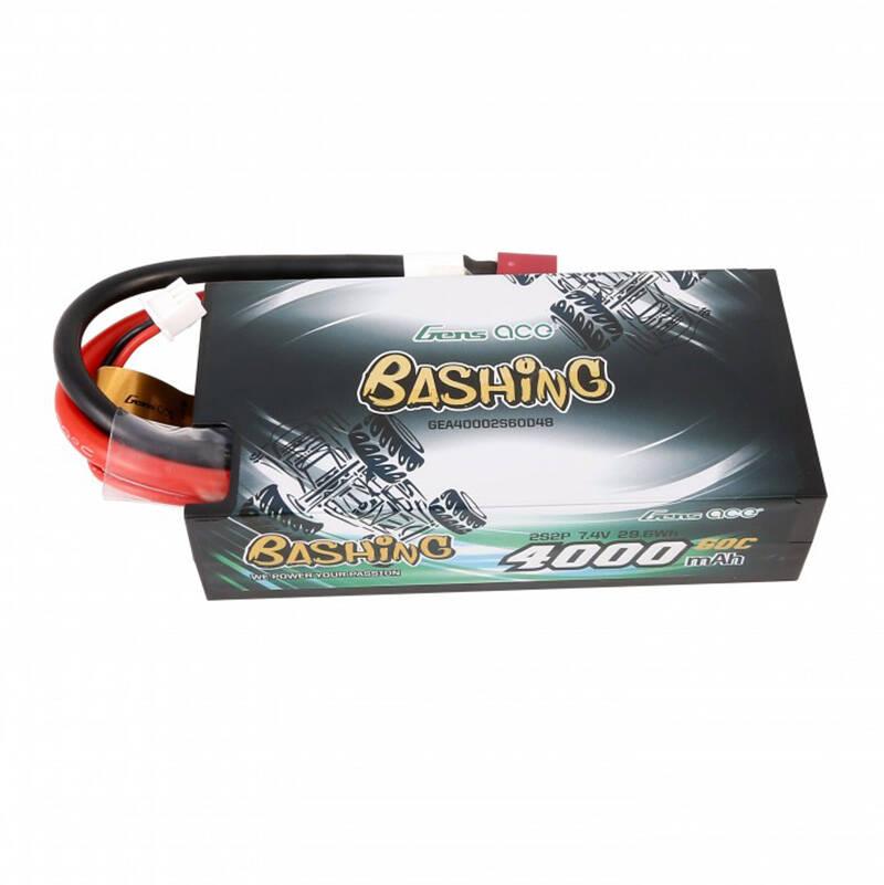 Lipo GENS ACE Hardcase 4000mAh 7,4V 2S2P 60C baterie