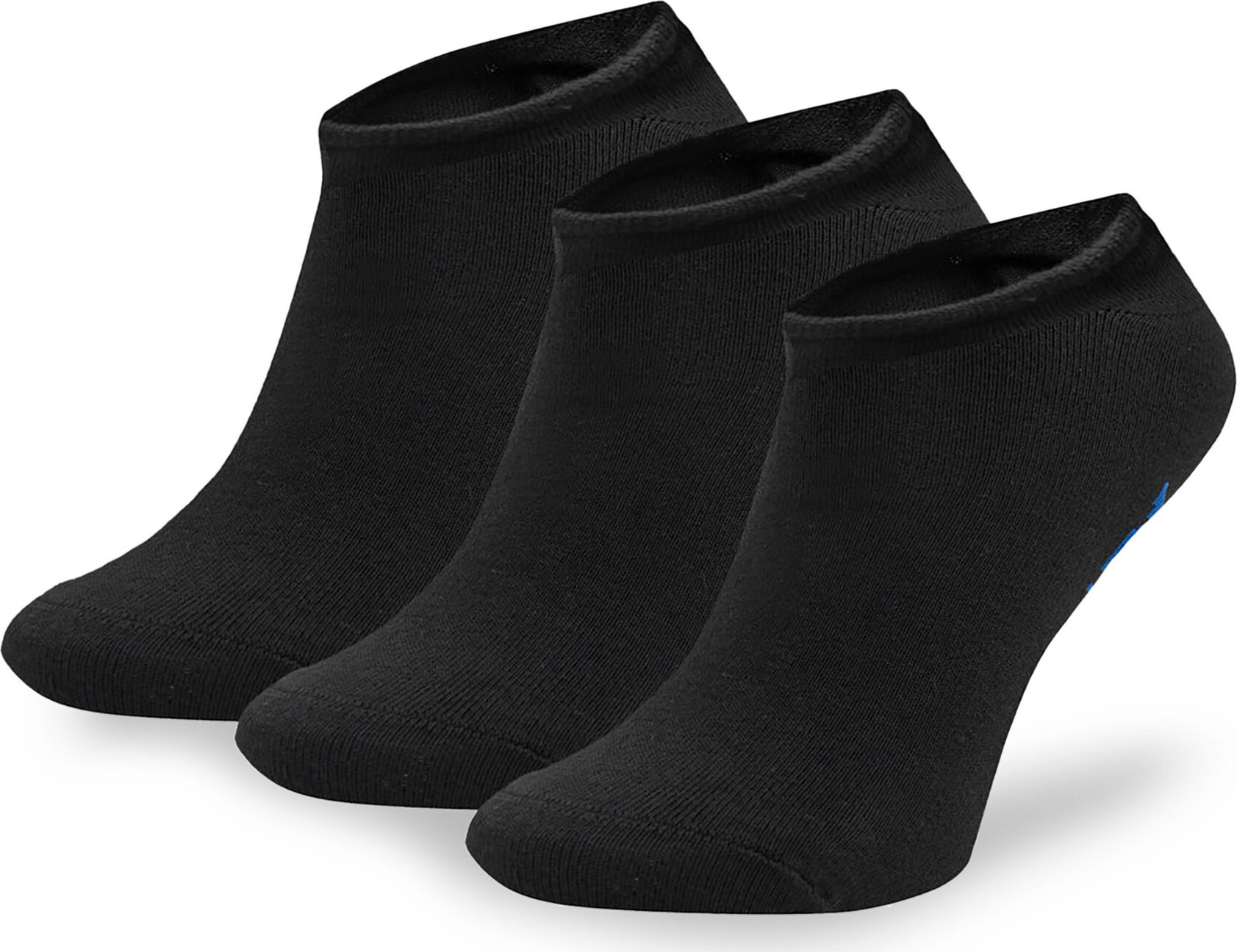 Sada 3 párů nízkých ponožek unisex Reebok R0253-SS24 (3-pack) Černá
