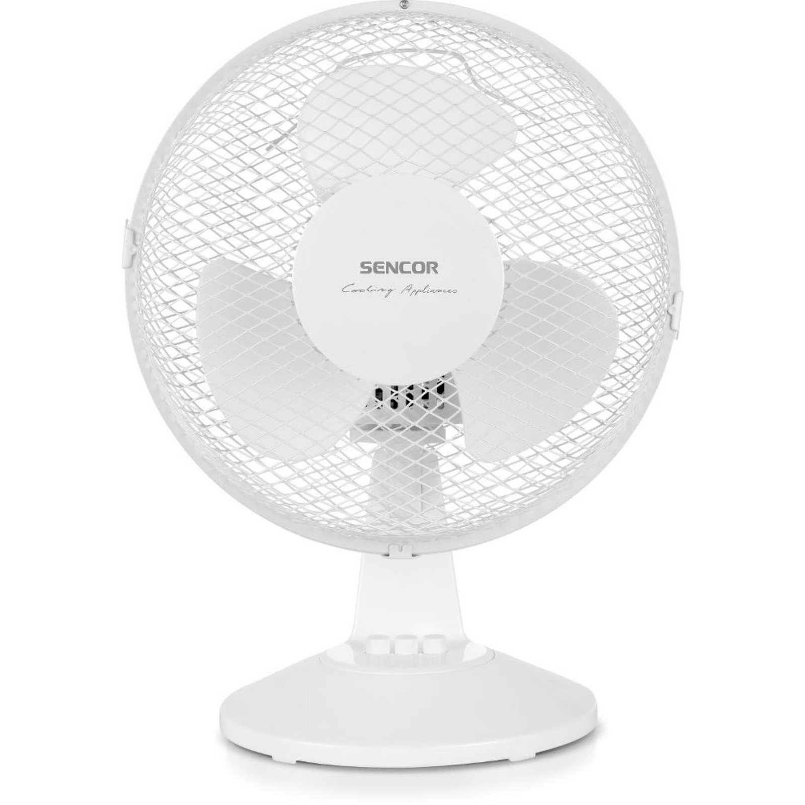 Sencor  Stolní ventilátor SFE 2310WH - otočný, bílý