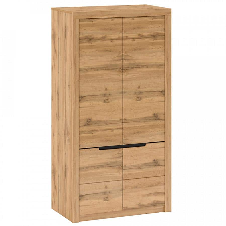 Tempo Kondela Věšáková skříň s policí TORONTA F - dub wotan