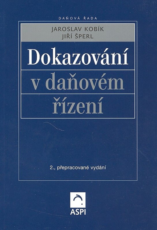 Dokazování v daňovém řízení