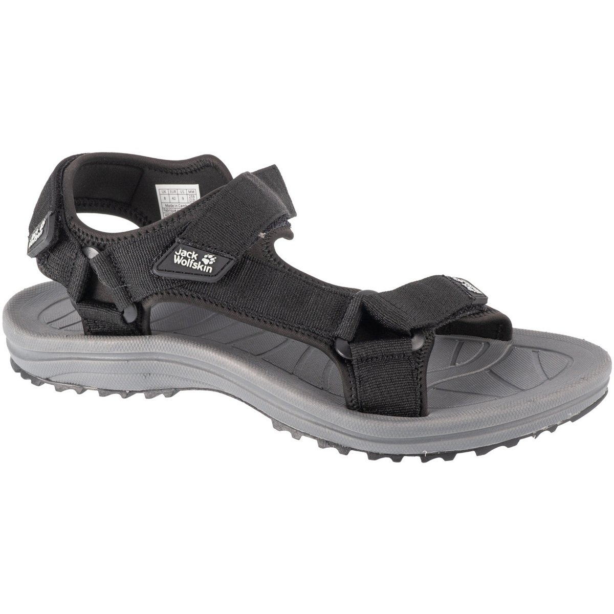 Jack Wolfskin  Wave Breaker Sandal M  Černá