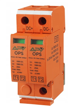 Adelid APV-OPS-2P-T1+T2 Přepěťová ochrana, B+C (T1+T2) DC pro FVE