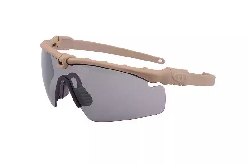 Taktické sportovní brýle hnědé/kouřové Tan/Smoke GFC Tactical™