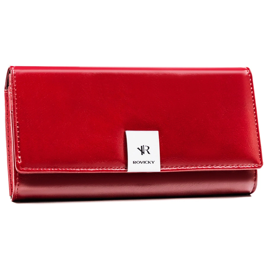 Rovicky Dámská kožená peněženka Stren červená One size