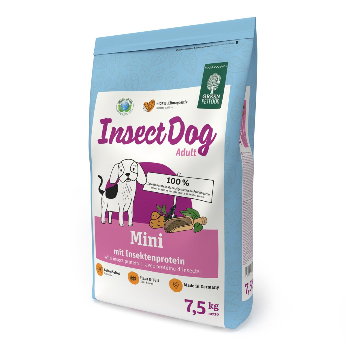 Green Petfood InsectDog Mini 7,5 kg