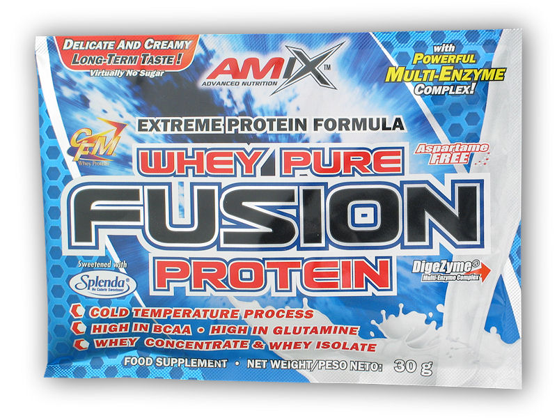 Amix Whey Pure Fusion Protein 30g akce Varianta: cookies cream
