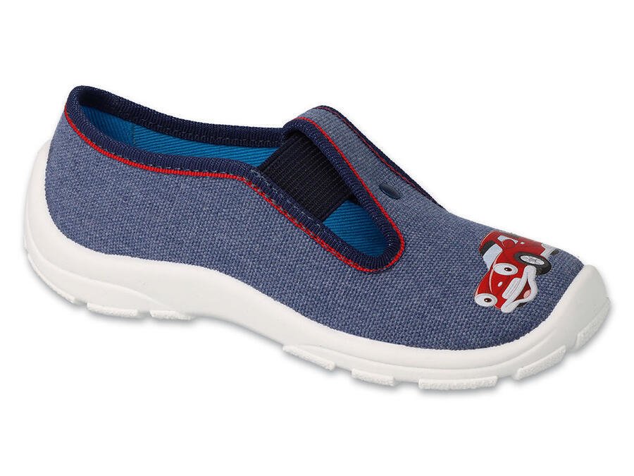 BEFADO 975X180 chlapecké bačkorky modré auto 25 975X180_25