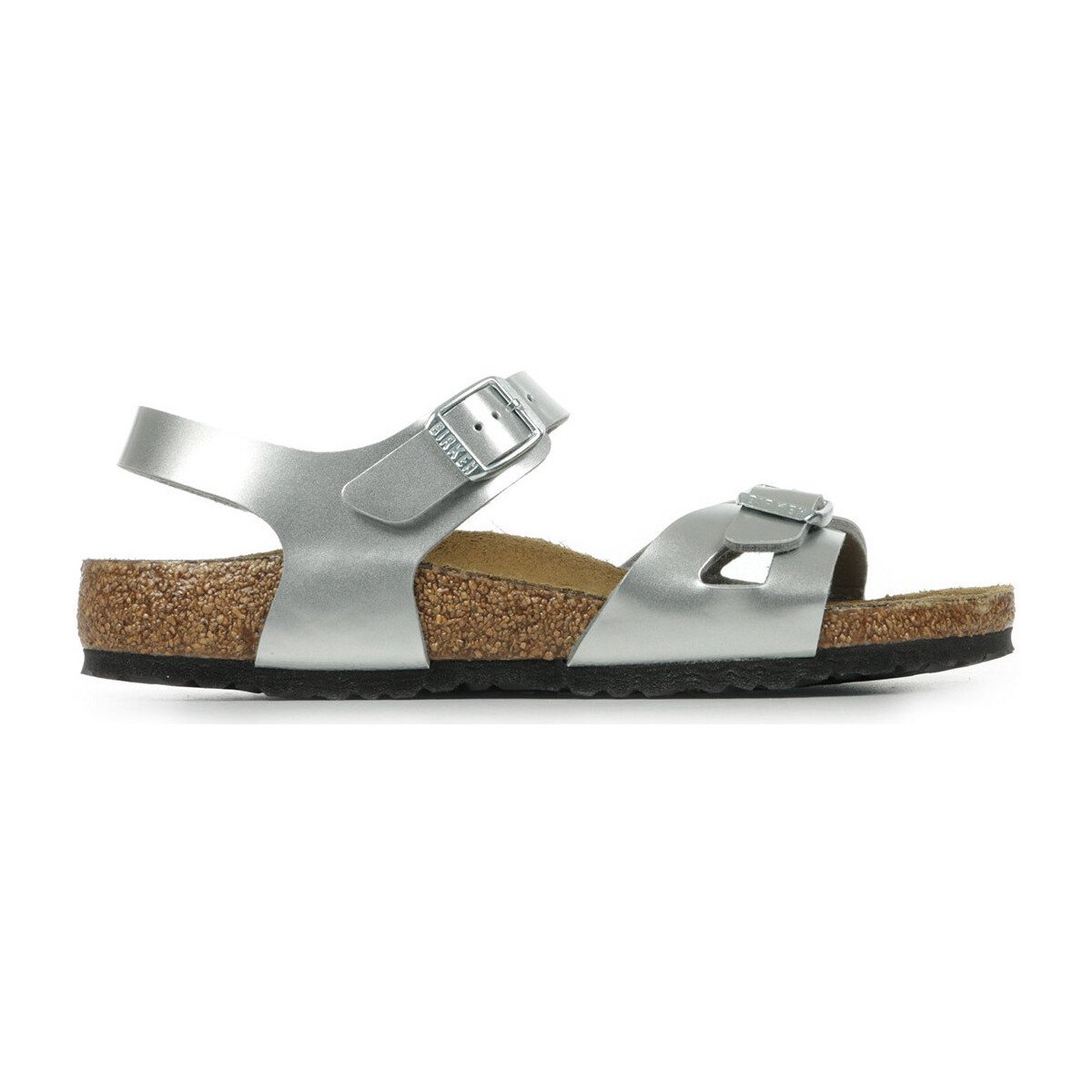 Birkenstock  Rio Kids  Stříbrná