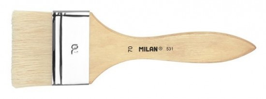 Široký štětec Milan 531 - č. 70