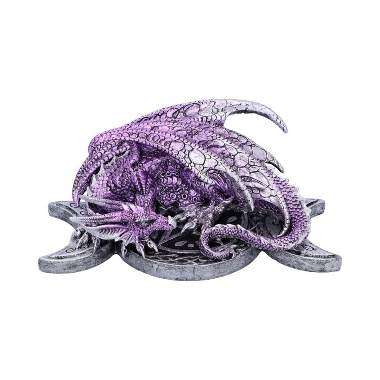 NEMESIS NOW Figurka Violet Dragon - Triple Moon Treasure Guardian