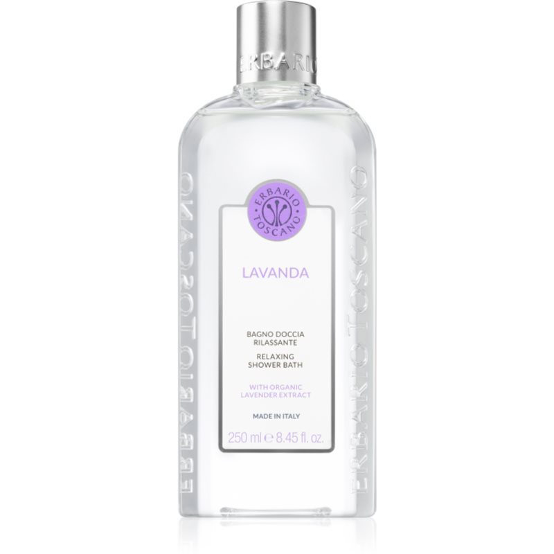 Erbario Toscano Lavanda jemný sprchový gel s vůní levandule pro ženy 250 ml