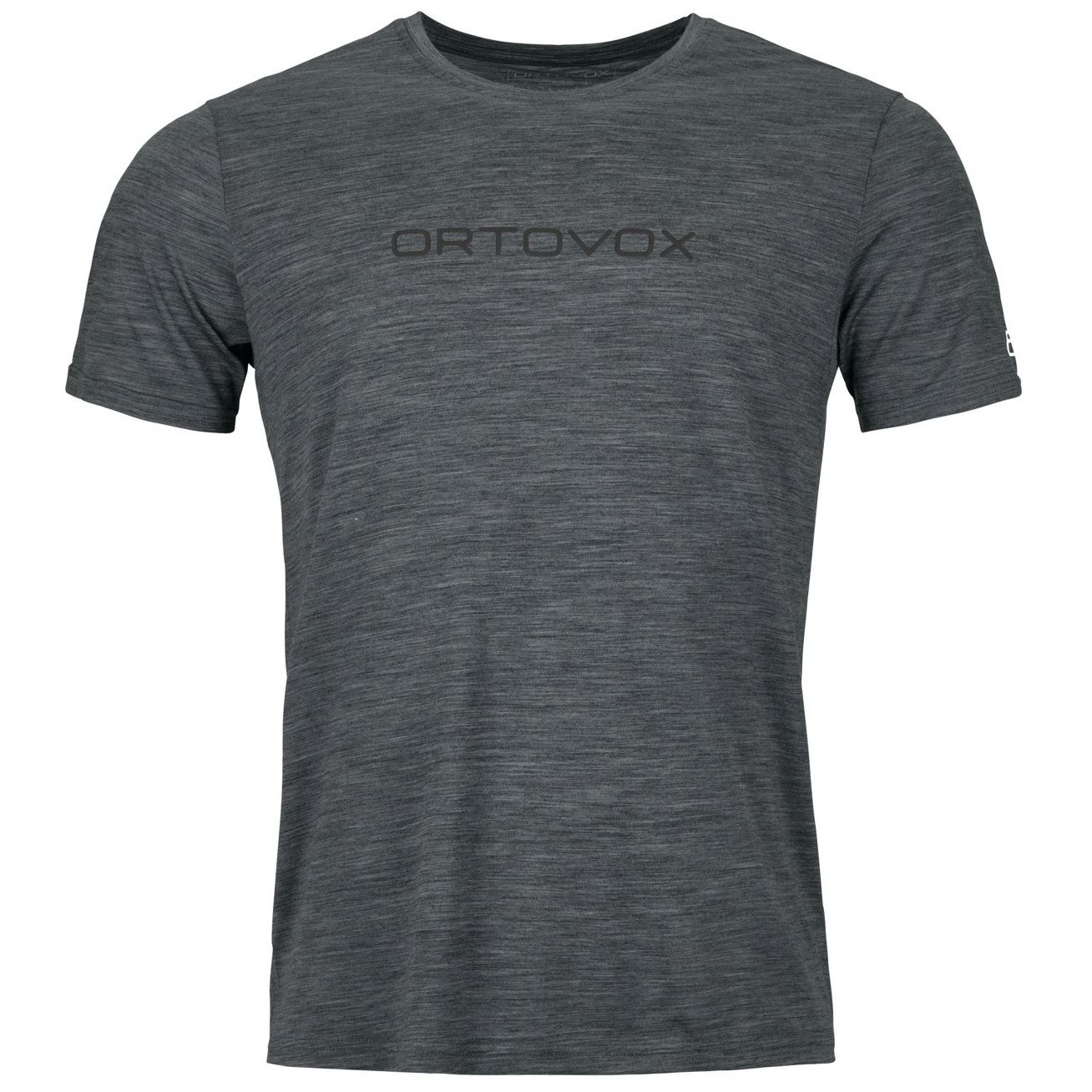 Pánské triko Ortovox 150 Cool Brand Ts M Velikost: M / Barva: černá/šedá