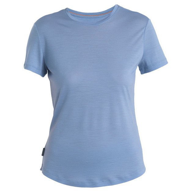 Dámské funkční triko Icebreaker Women Merino 125 Cool-Lite™ Sphere III SS Tee Velikost: L / Barva: modrá