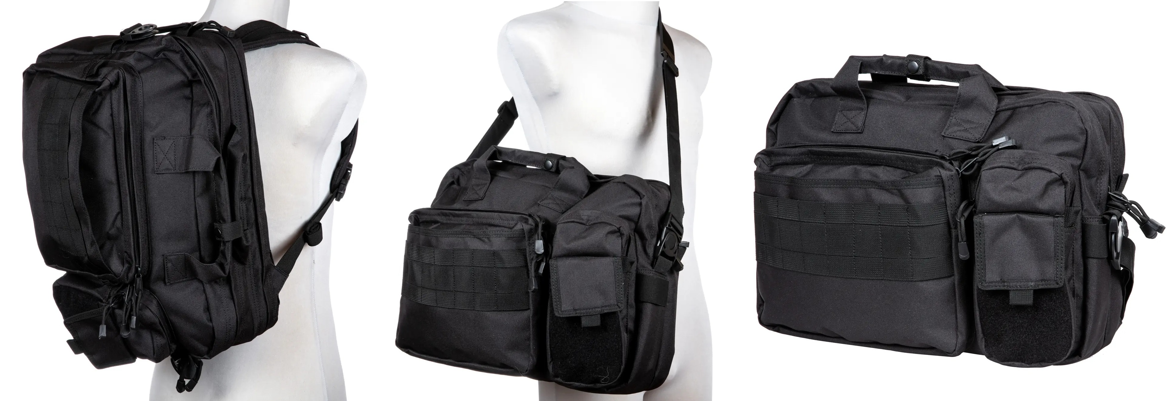 Taktická taška přes rameno batoh 22L černý GFC Tactical™