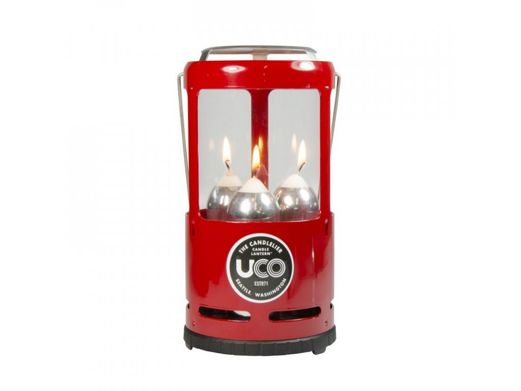 UCO gear UCO Lucerna na svíčky CANDLELIER® Candle Lantern - RED Painted