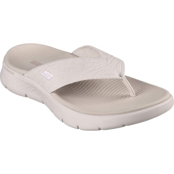 Skechers GO WALK FLEX - SPLENDOR-X Dámské žabky, béžová, velikost