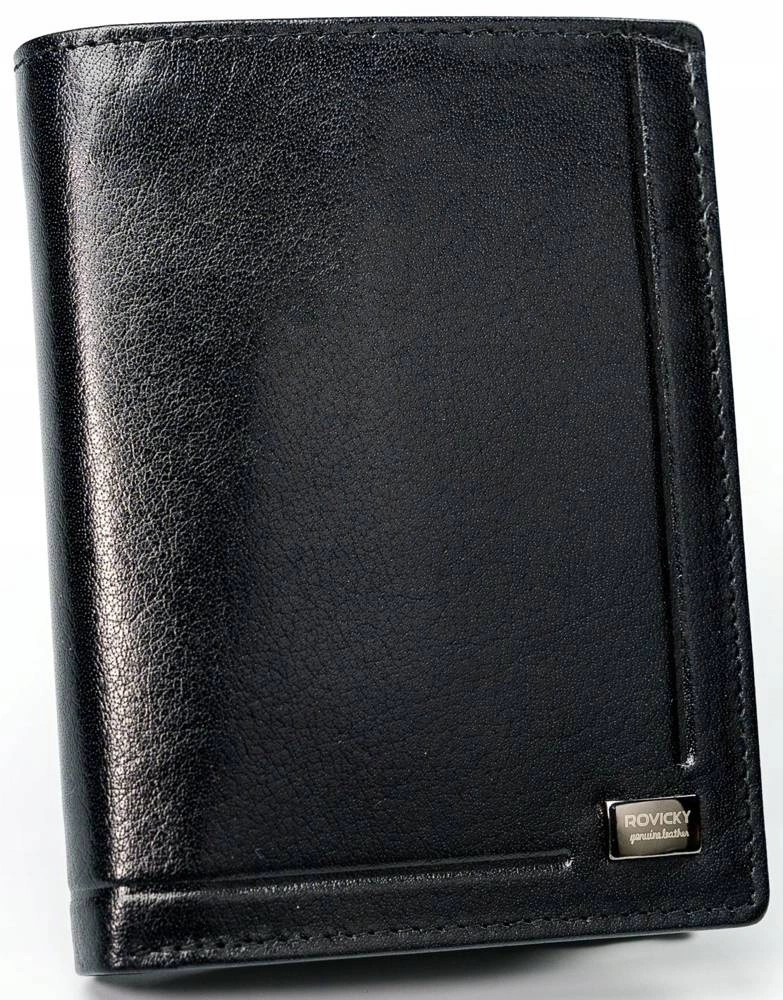 Rovicky Pánská kožená peněženka Cirasos černá One size