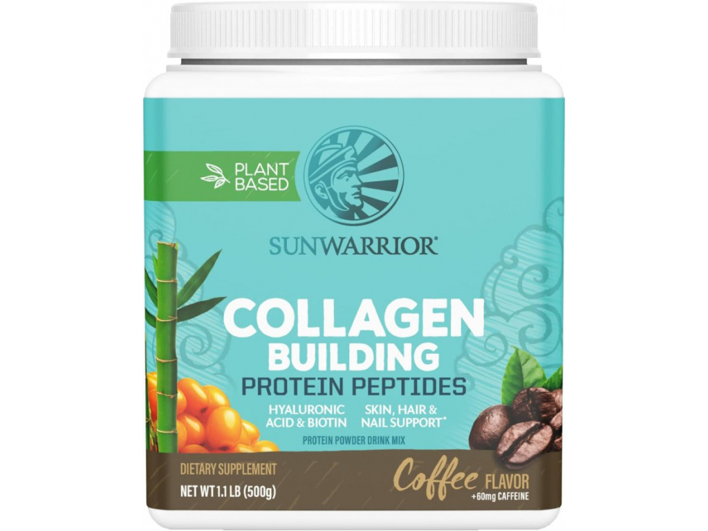 Sunwarrior Collagen Builder, 500 g - Káva s kofeinem