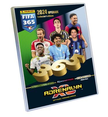 Fotbalové A5 album na karty Panini FIFA 365 2023/2024 Adrenalyn Upgrade - Binder