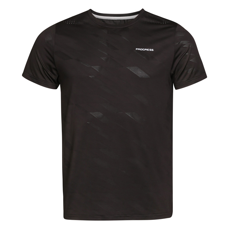 PROGRESS ATHLETE men's sports T-shirt XL černá
