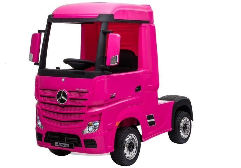 mamido Elektrické autíčko Mercedes Actros 4x4 2x12V růžové