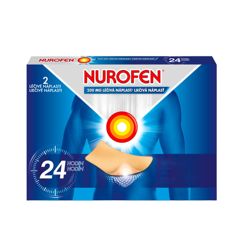 Nurofen 200mg léčivá náplast 2 ks