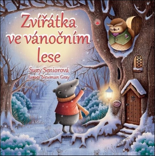 Zvířátka ve vánočním lese