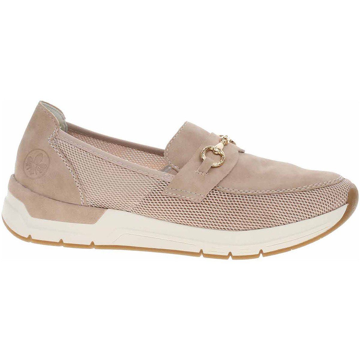 Rieker  Dámské mokasiny  58955-31 rosa  Růžová