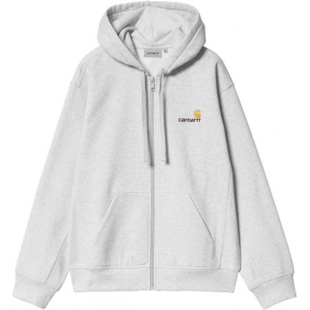 Mikina Carhartt Wip Hooded American Scri - Šedá - L