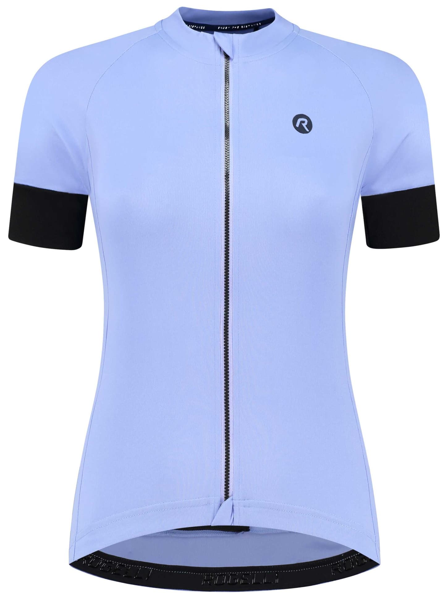 Dámský cyklistický dres Rogelli MODESTA s krátkým rukávem, fialový 2XL