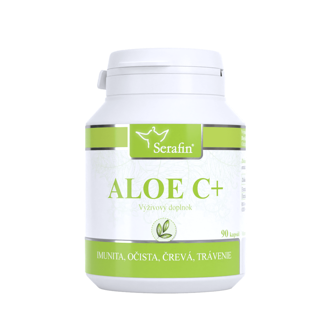SERAFIN Serafin Aloe C+ - přírodní kapsle 90 ks kapslí