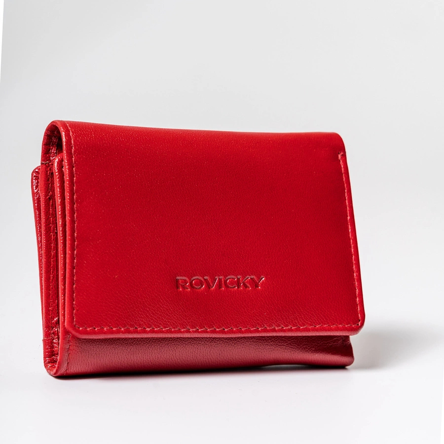 Rovicky Dámská kožená peněženka Zreggi červená One size