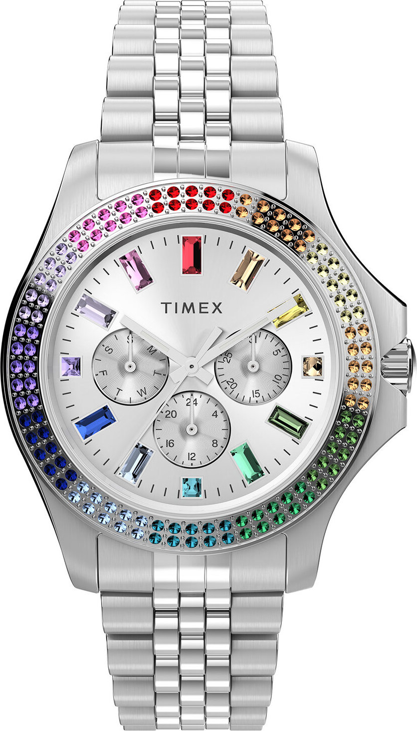 Hodinky Timex Kaia TW2W33000 Silver/Silver