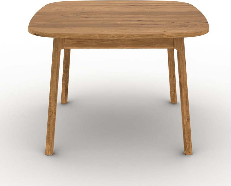 Jídelní stůl z dubového dřeva v přírodní barvě 90x120 cm Twig – The Beds