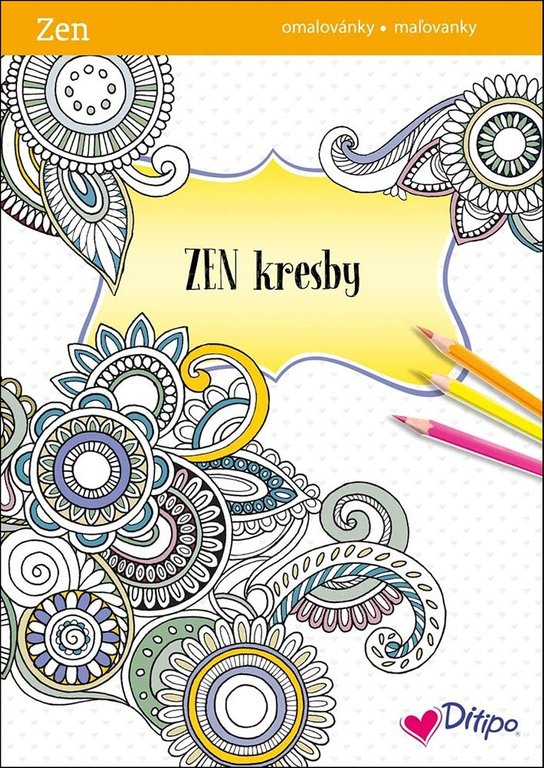 ZEN kresby omalovánky/maľovanky