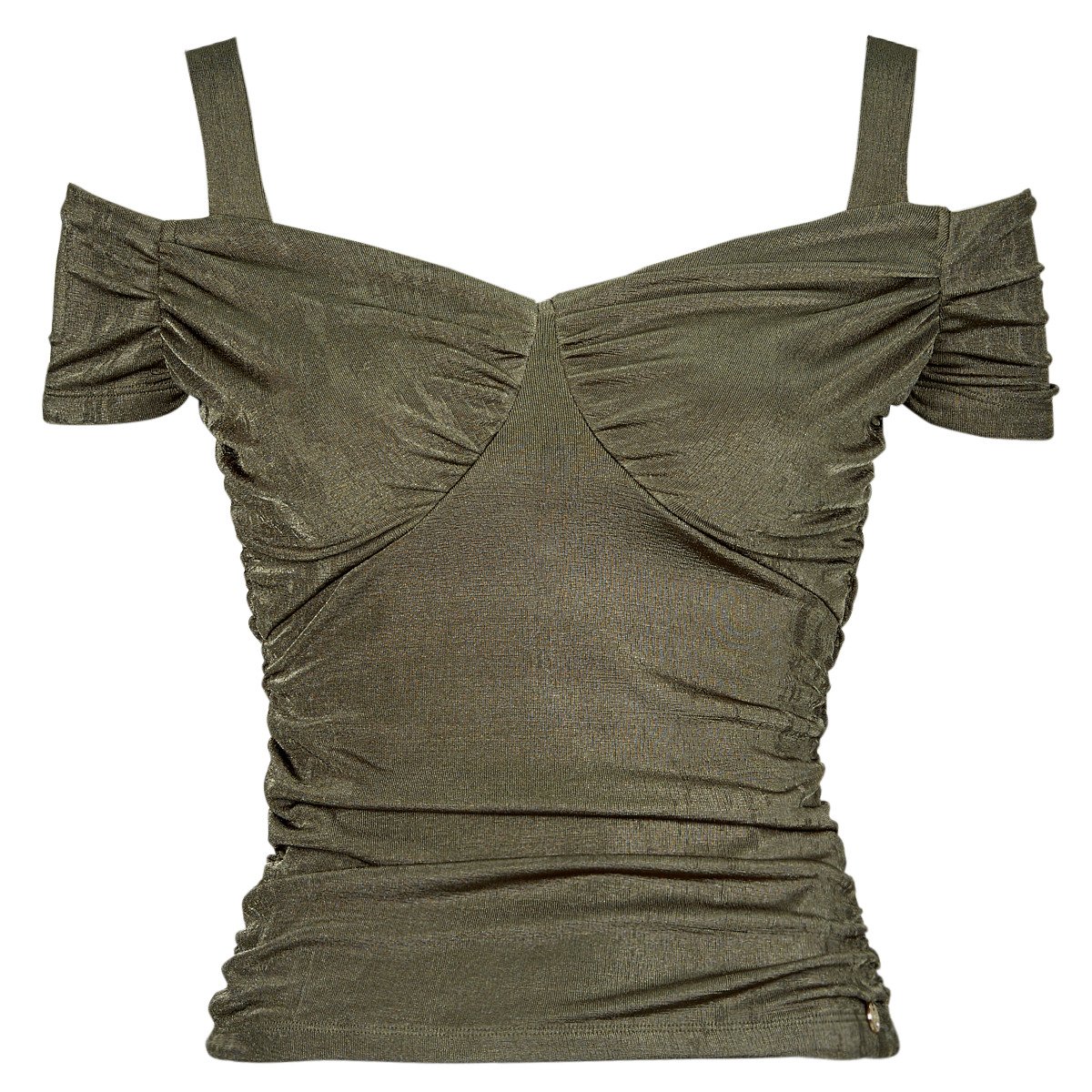 Guess  EMILY SHINY RIB  Khaki